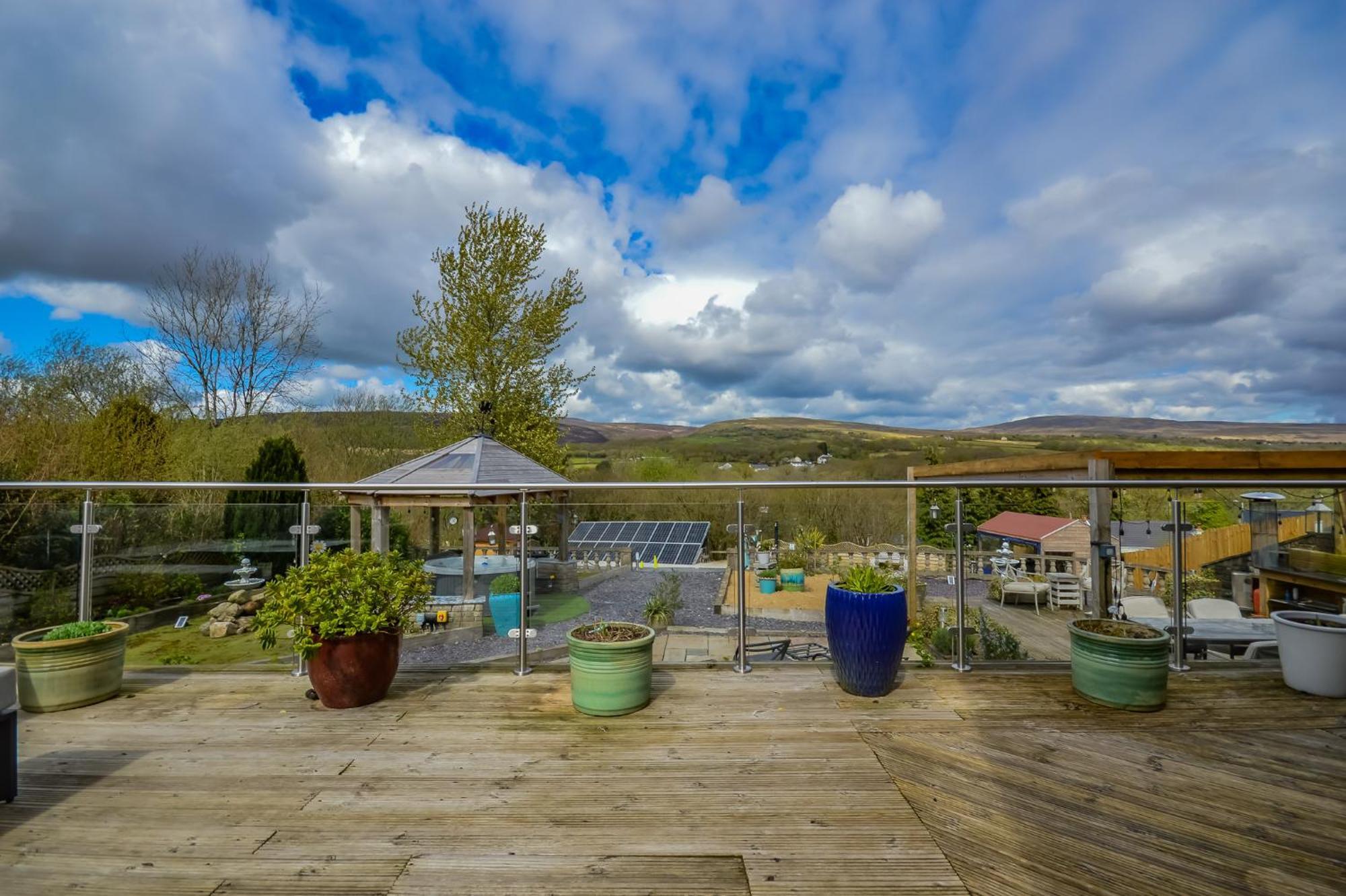 Apartamento Cosy Cabin Perfect To Explore Garnant Exterior foto